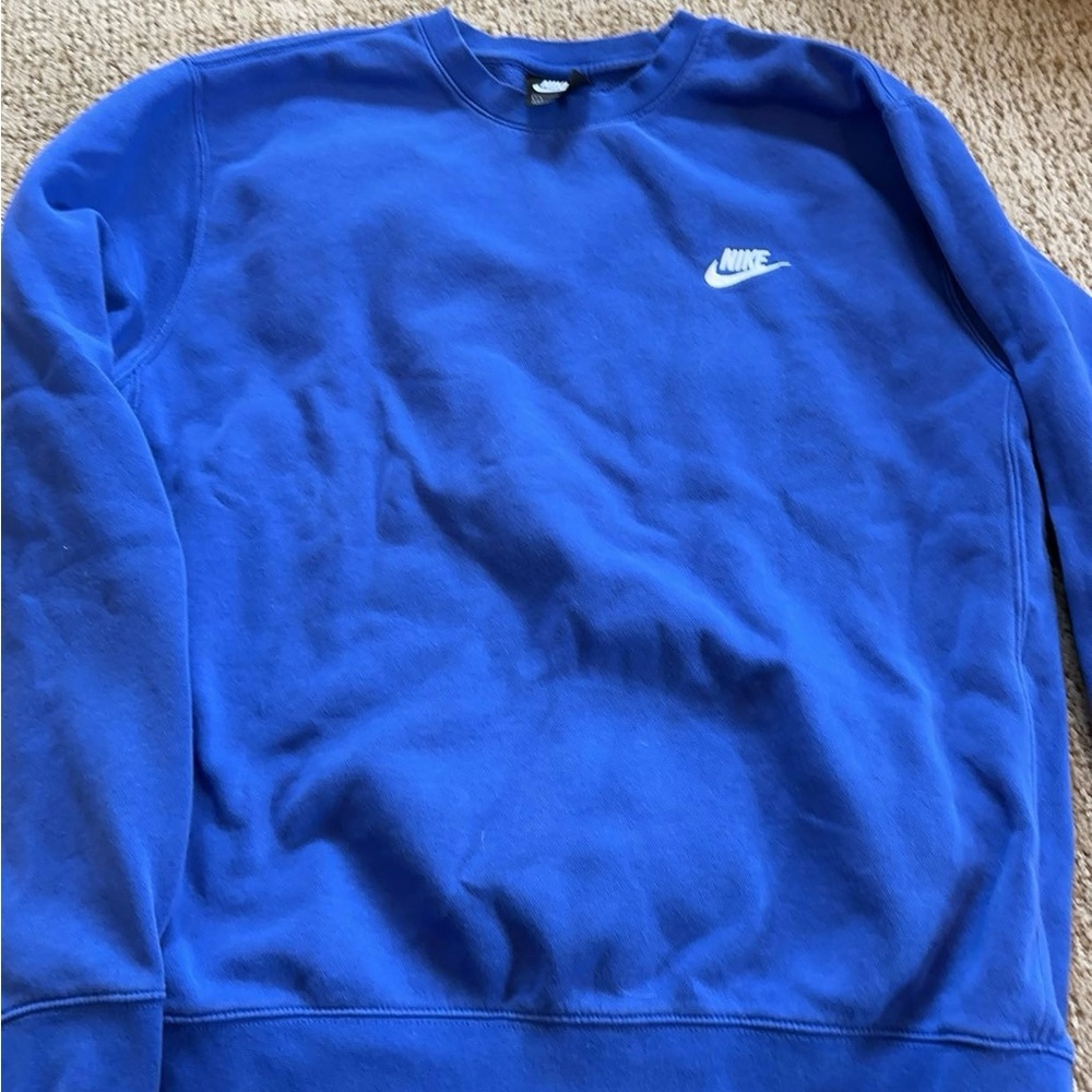 Blue Nike Crewneck
